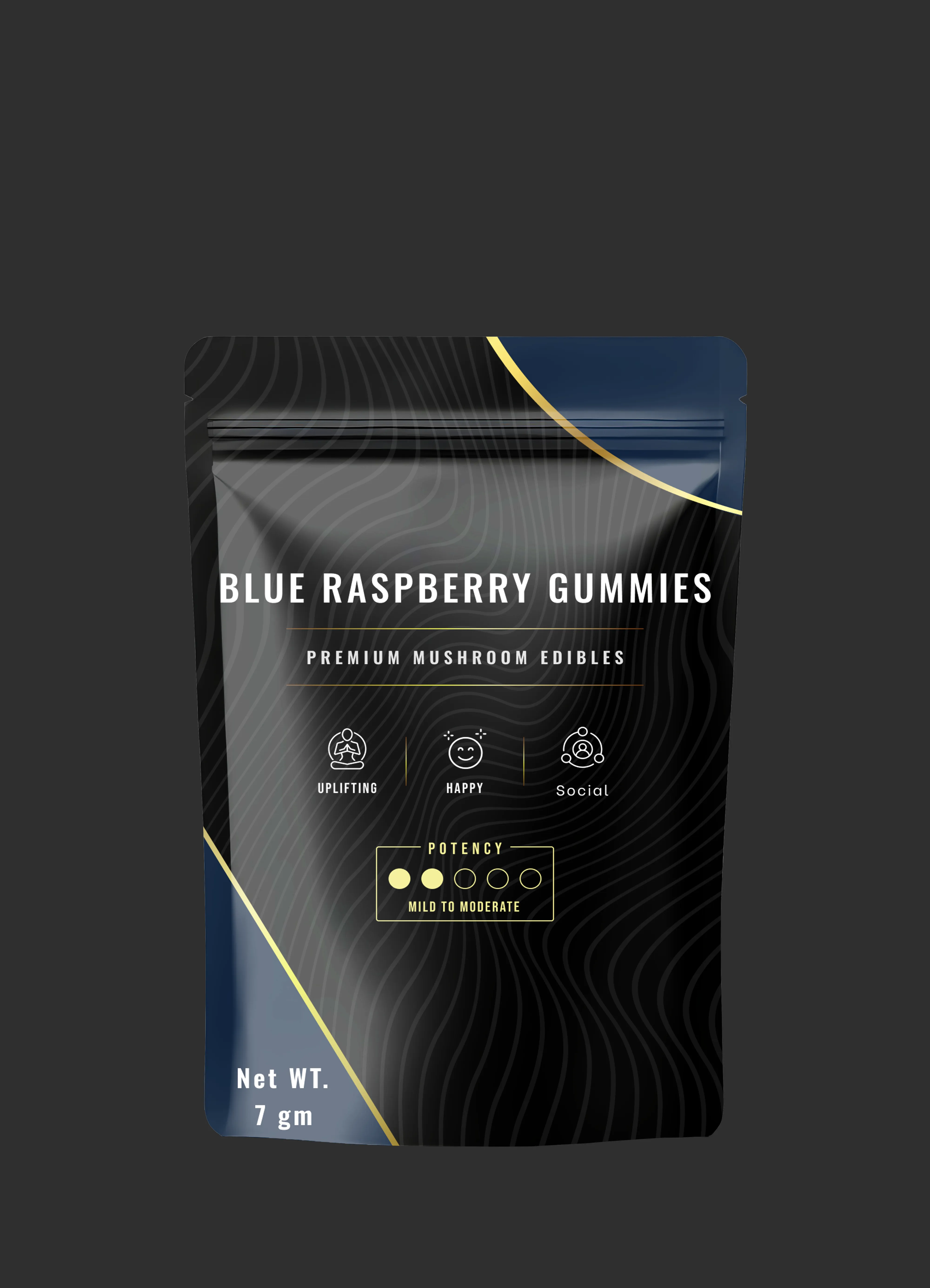 Blue Raspberry Gummies